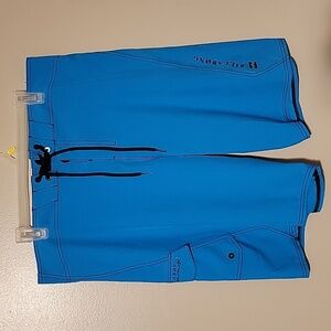 Billabong Swim Trunks PX3 Blue‎ Mens Size 34
